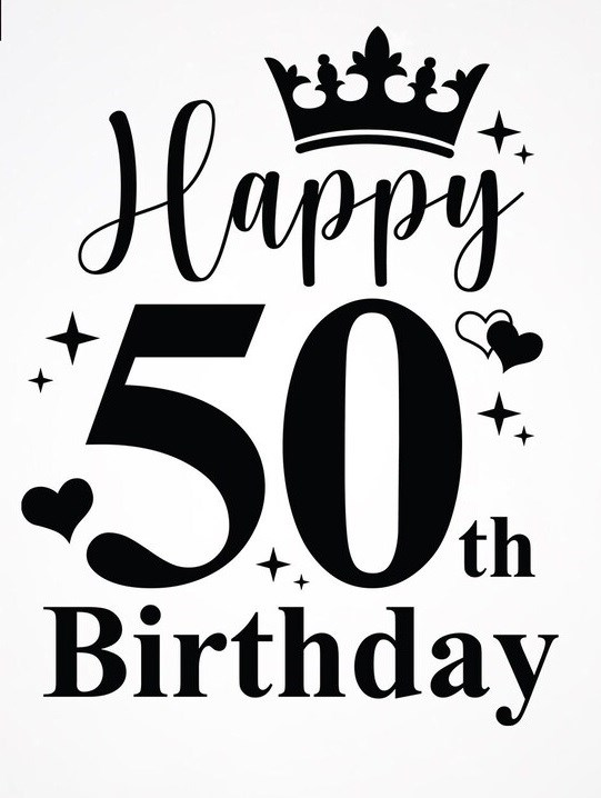COMPLEANNO<br>Happy Birthday 50� Carmela